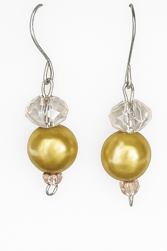 Ohrring Olive Perle