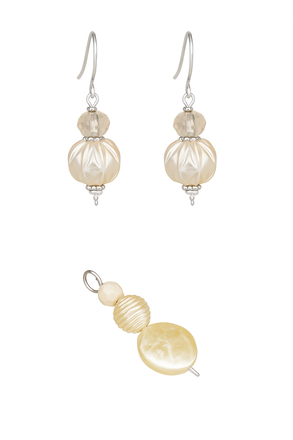 Anhänger „Champagnerglanz“ – handgefertigt