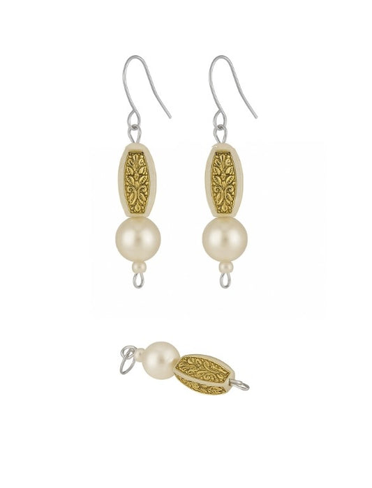 Perle trifft Goldmuster Set