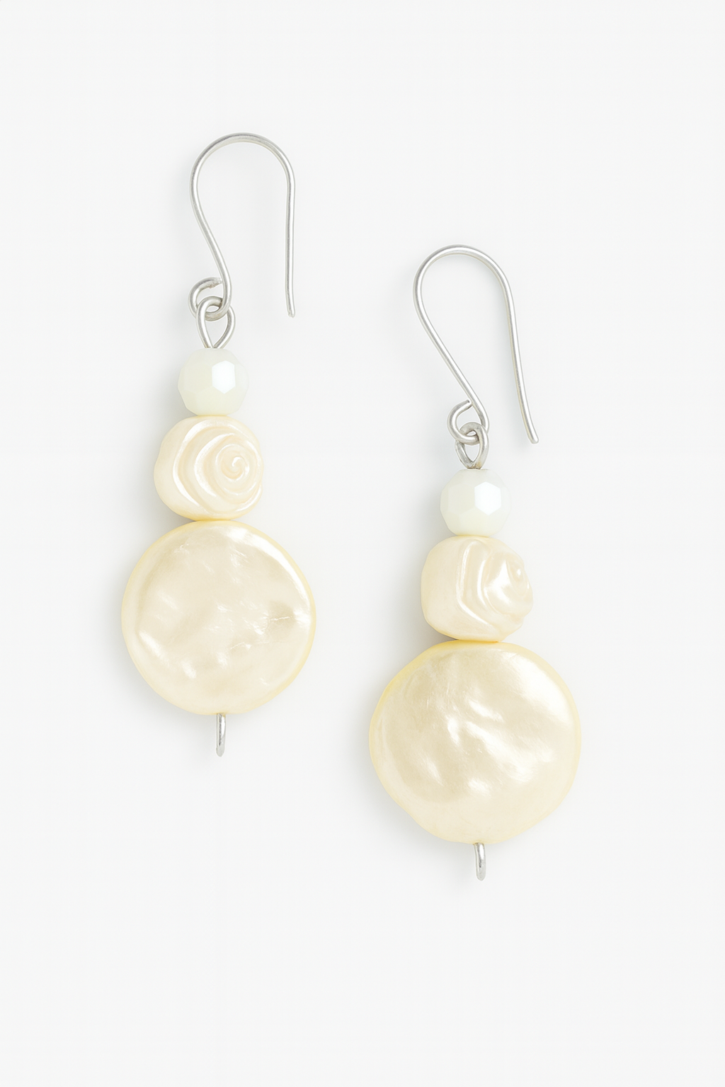 Elfen Rosen Ohrringe